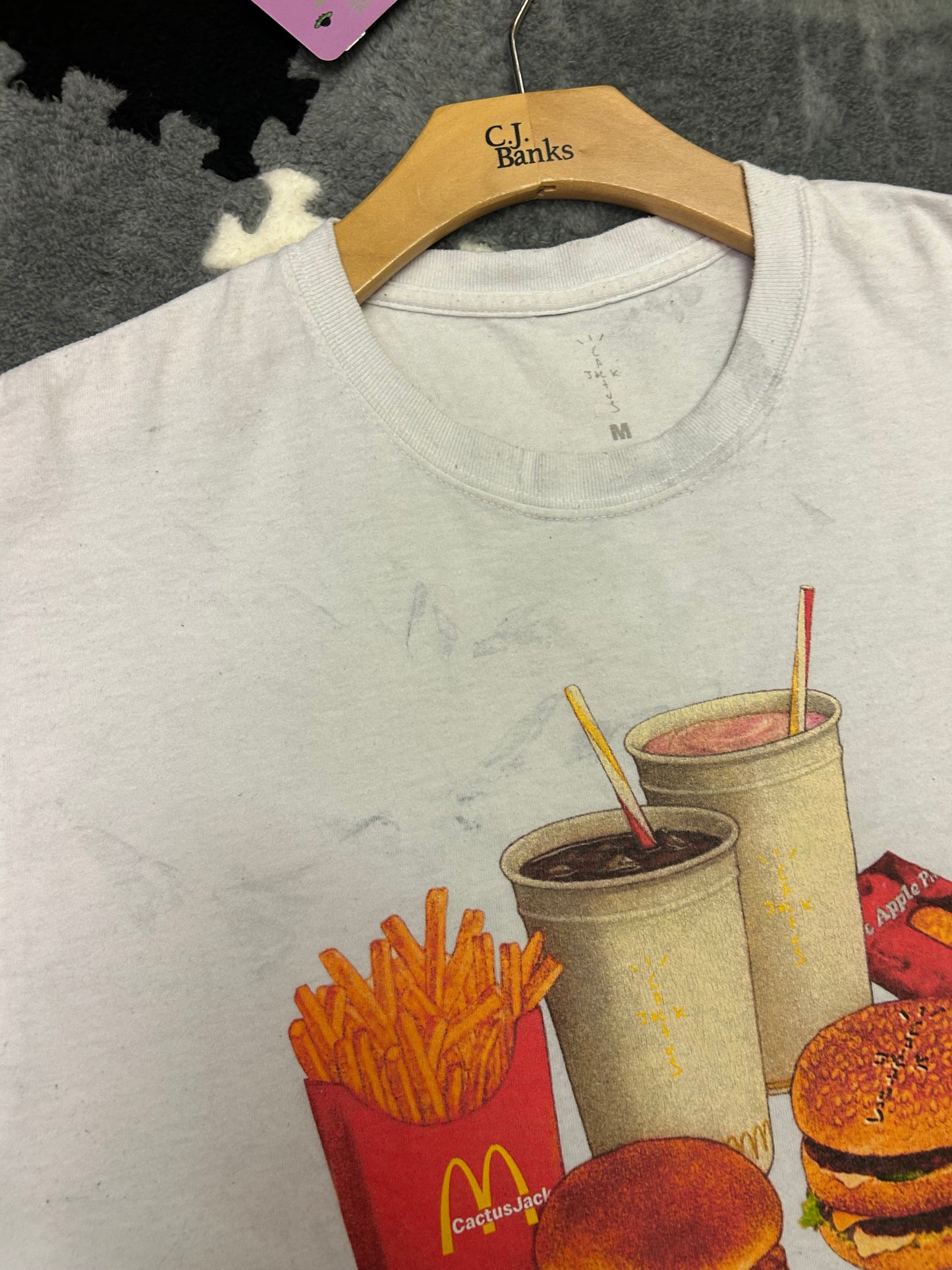 Cactus Jack McDonald’s Collab Tee