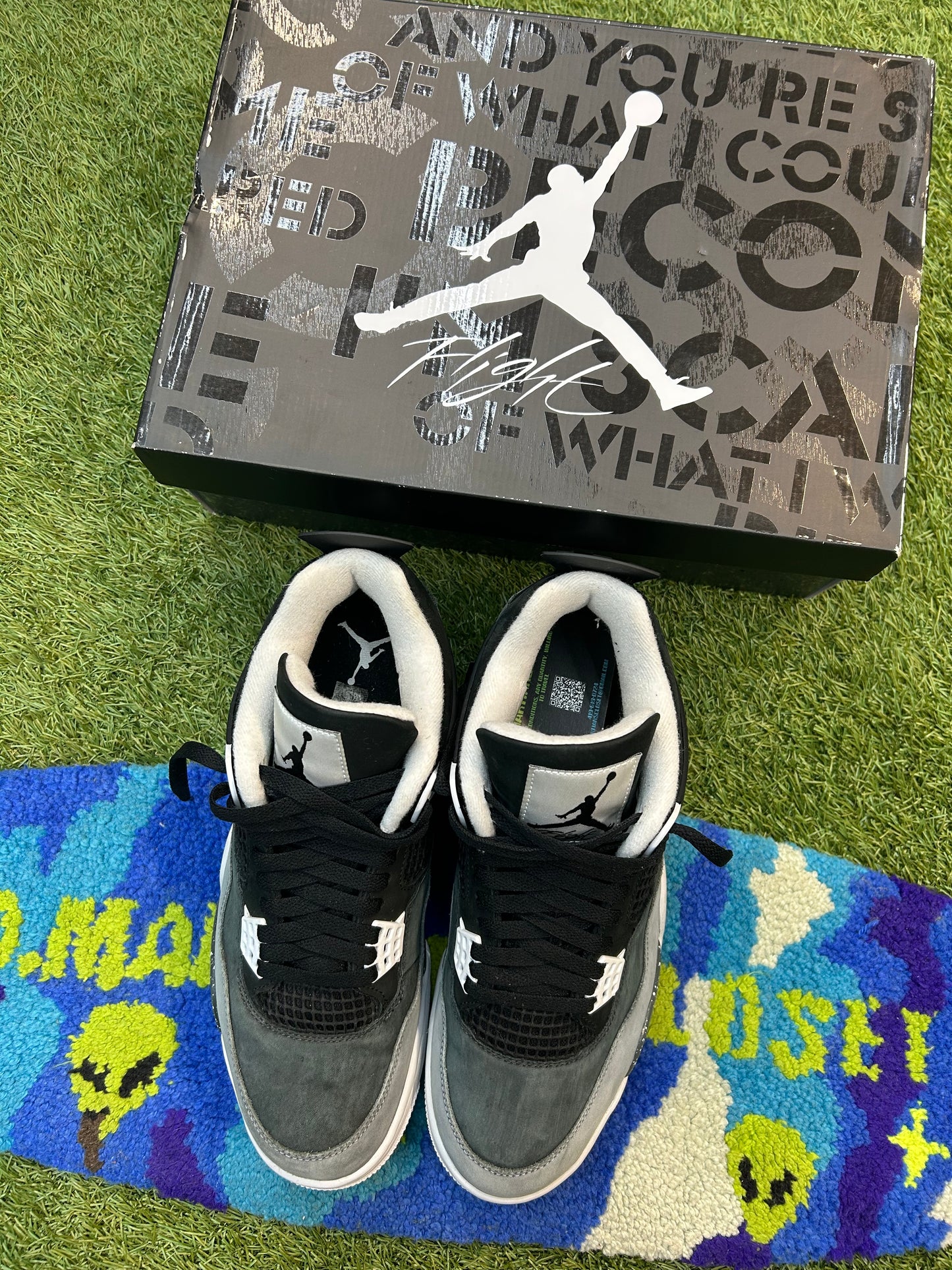 Jordan Retro 4 Fear(Used)