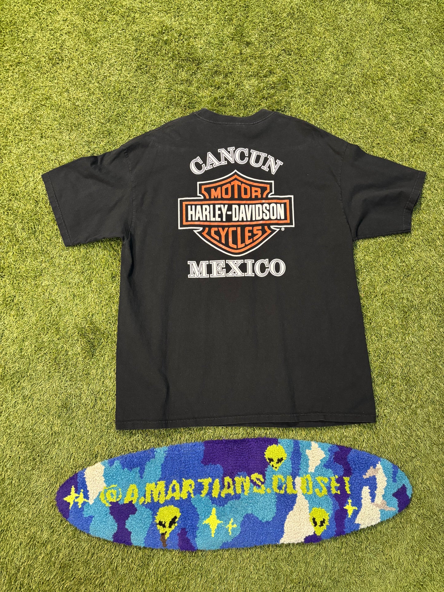 Y2K Black Harley Davidson Tee