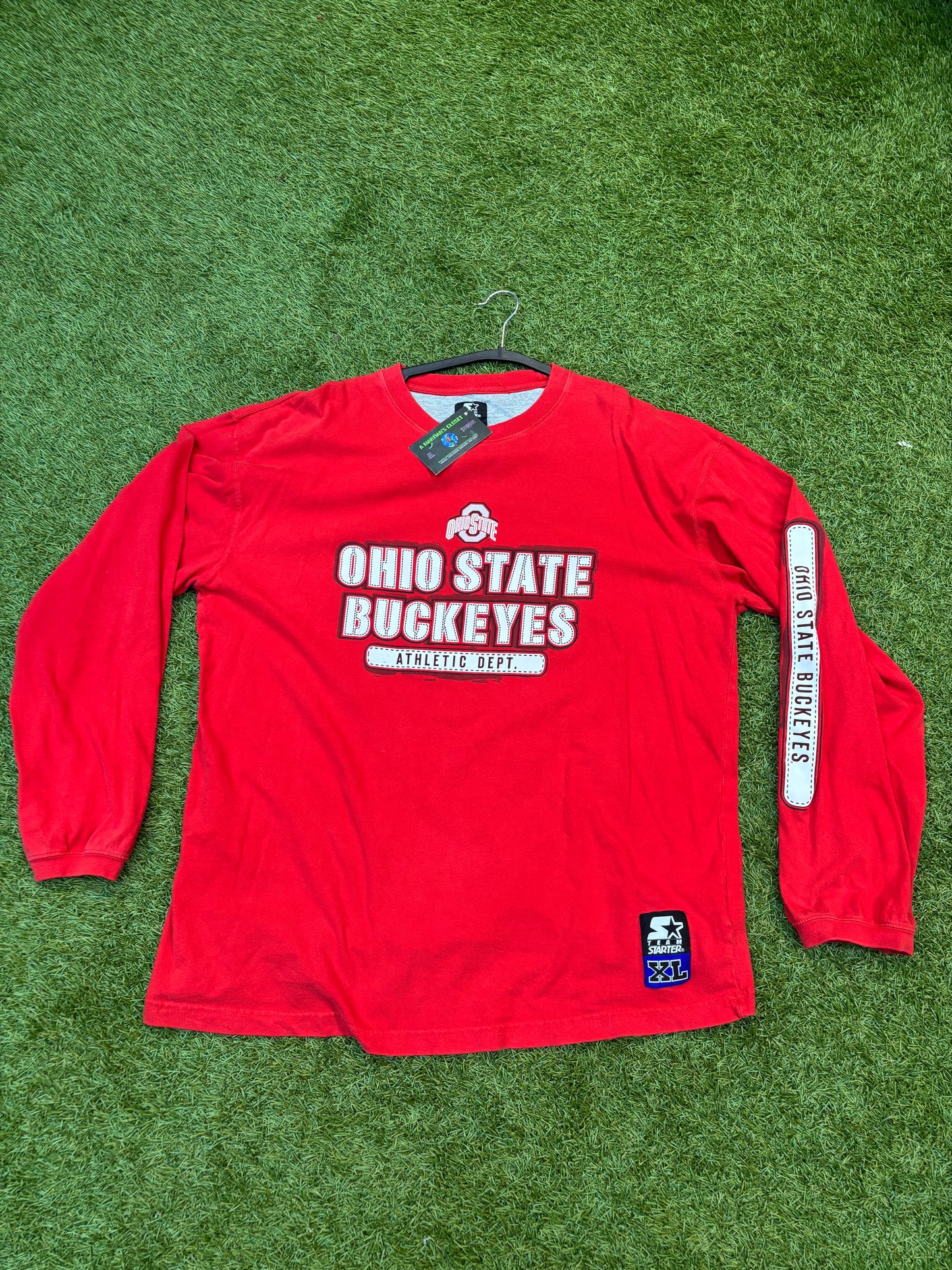Vintage Ohio State Long Sleeve Starter Tee