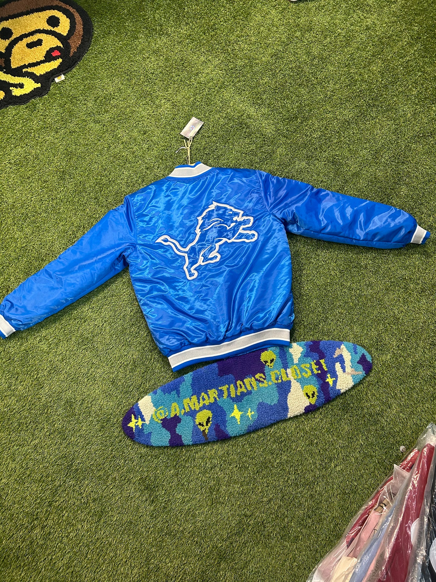 Y2K NFL Detroit Lions Starter Bomber Jacket