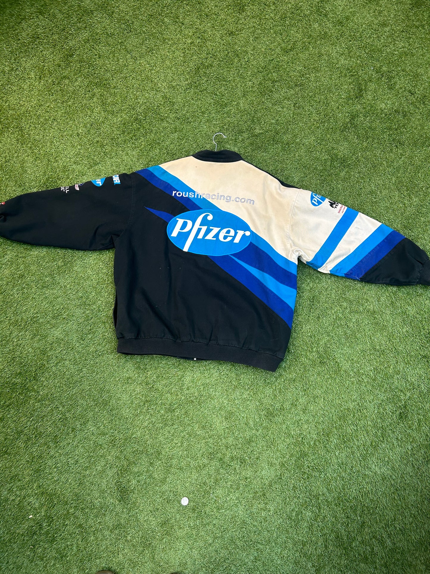 Vintage Mark Martin Pfizer NASCAR Racing Jacket
