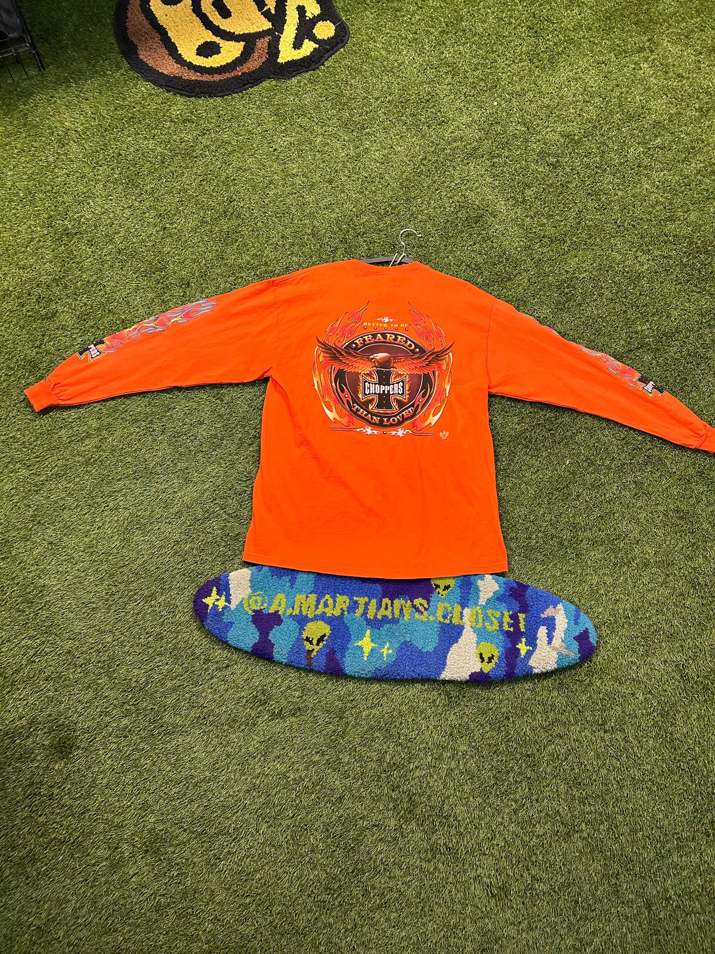 Vintage American Choppers Better To Be Feared Than Loved L/Sleeve Tee