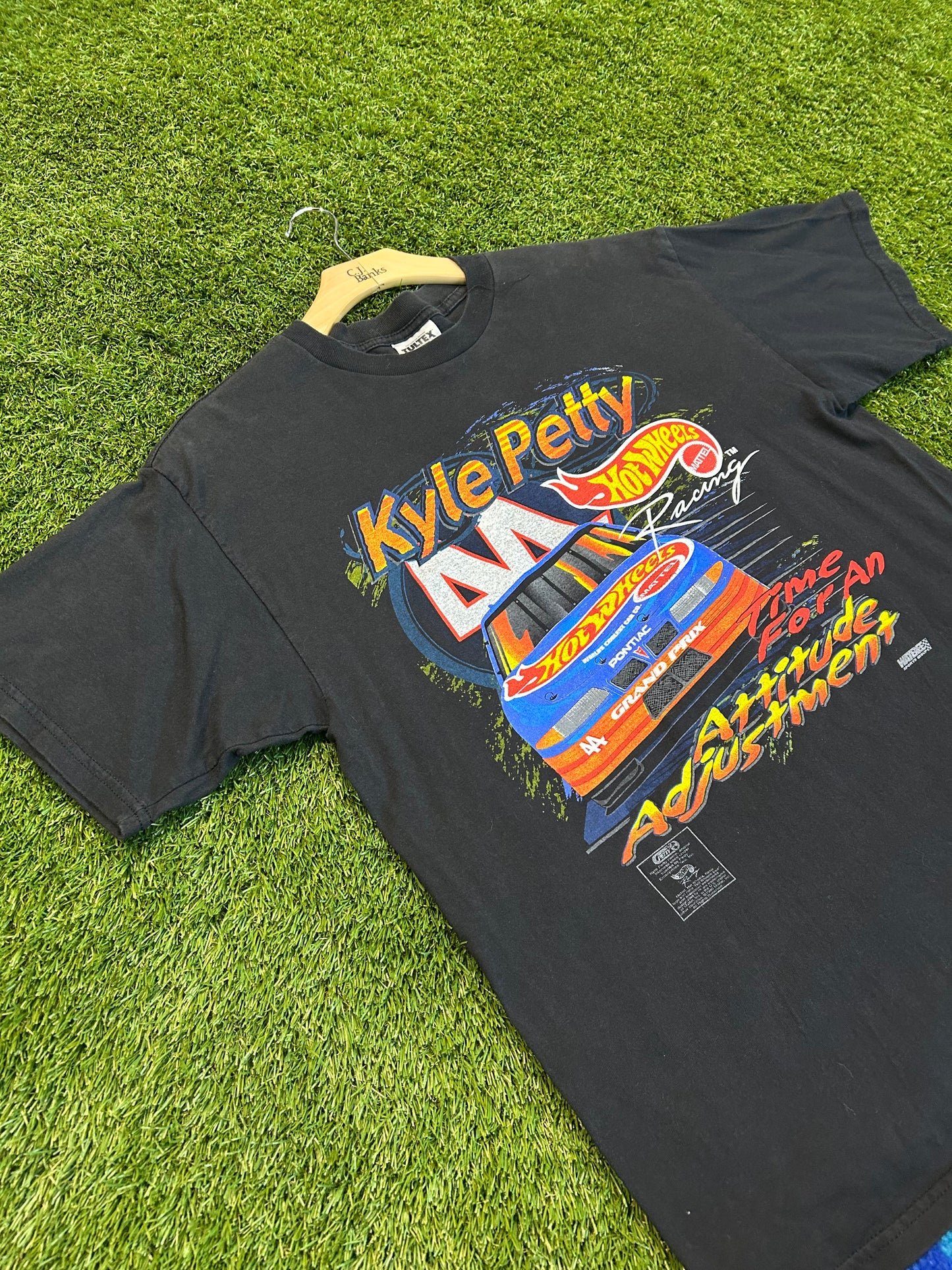 Vintage 1998 Kyle Petty Time For An Attitude Adjustment Race Tee