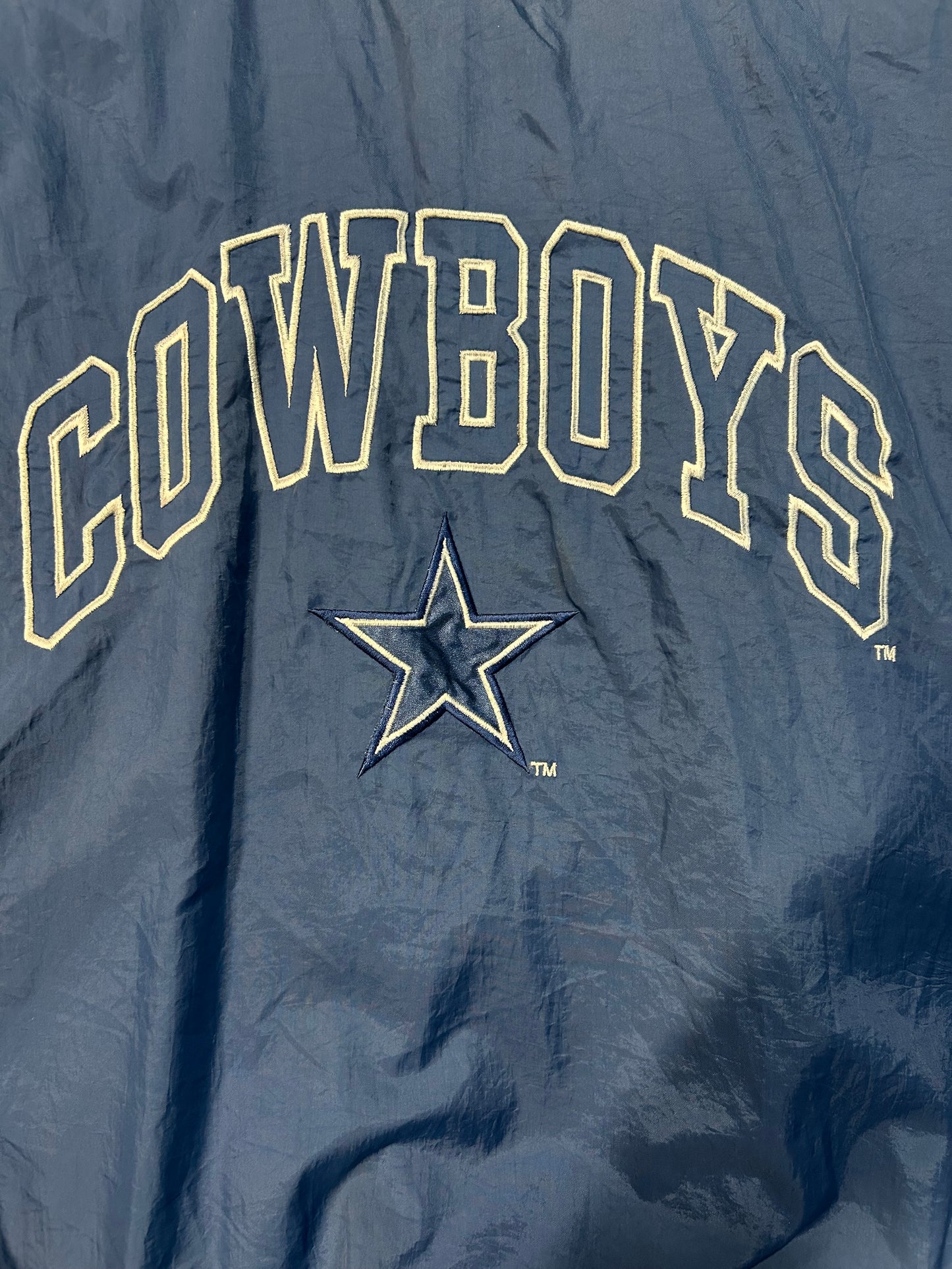 Vintage 90s Dallas Cowboys Nylon Pullover Style