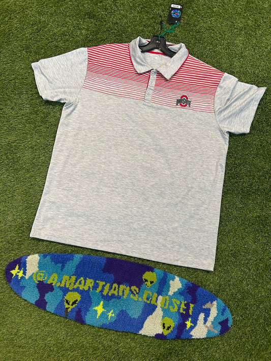 Colosseum brand Ohio State Collard Shirt