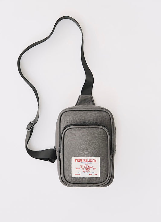 True Religion Patch Crossbody Sling Bag