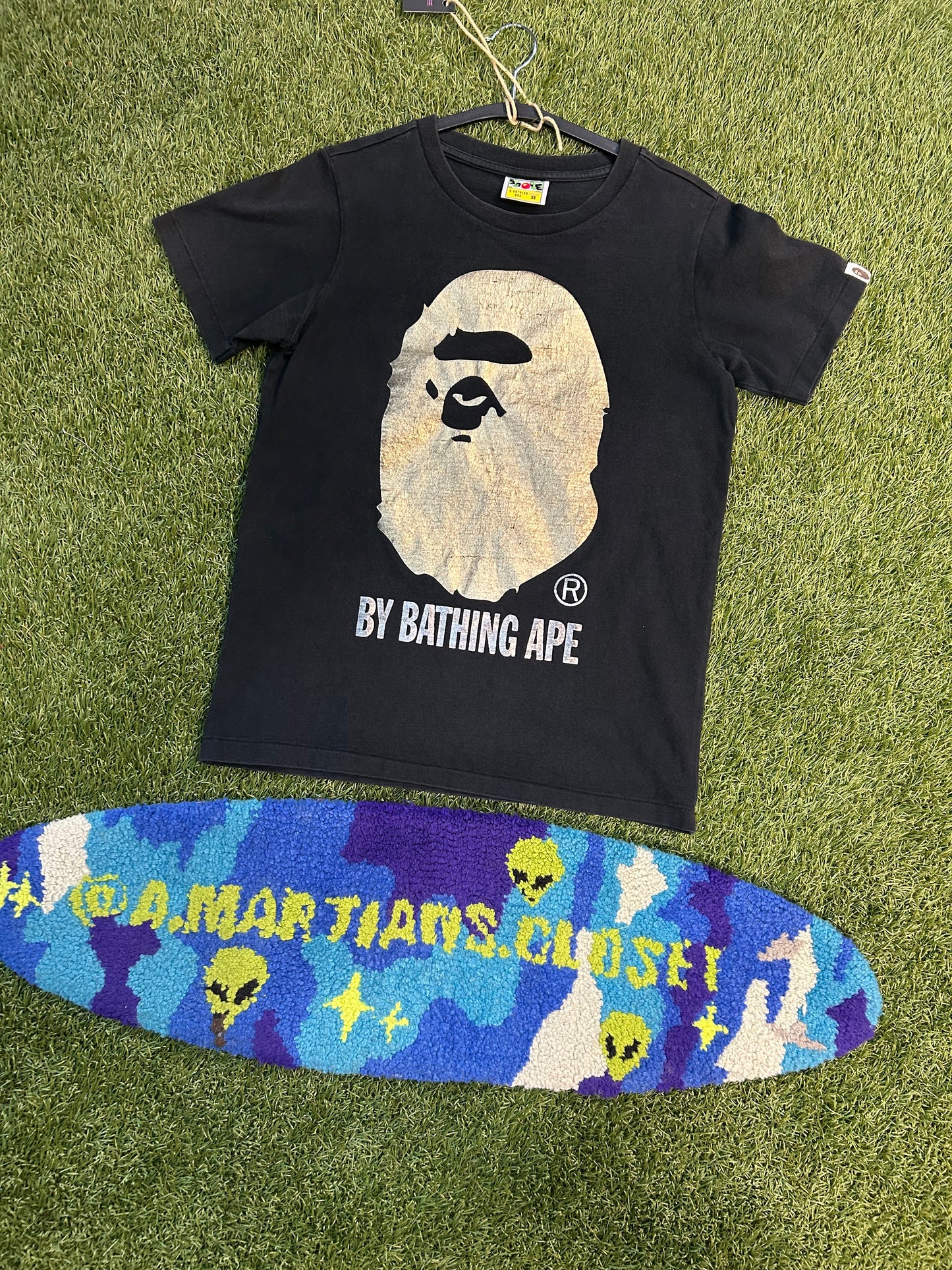 Bape Gold Ape Head Tee