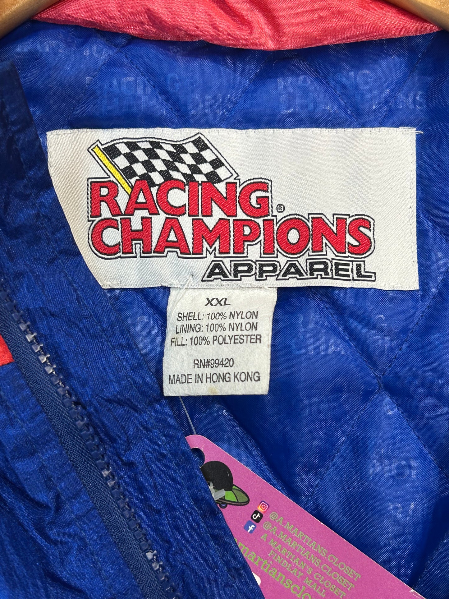 Vintage Mark Martin Valvoline #6 NASCAR Jacket
