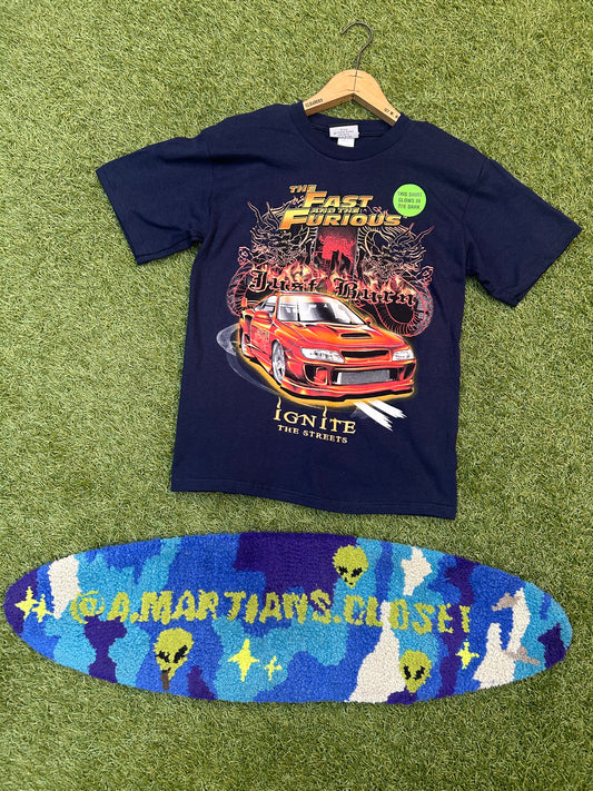 Y2K Fast And The Furious Promo Glow In The Dark Tee