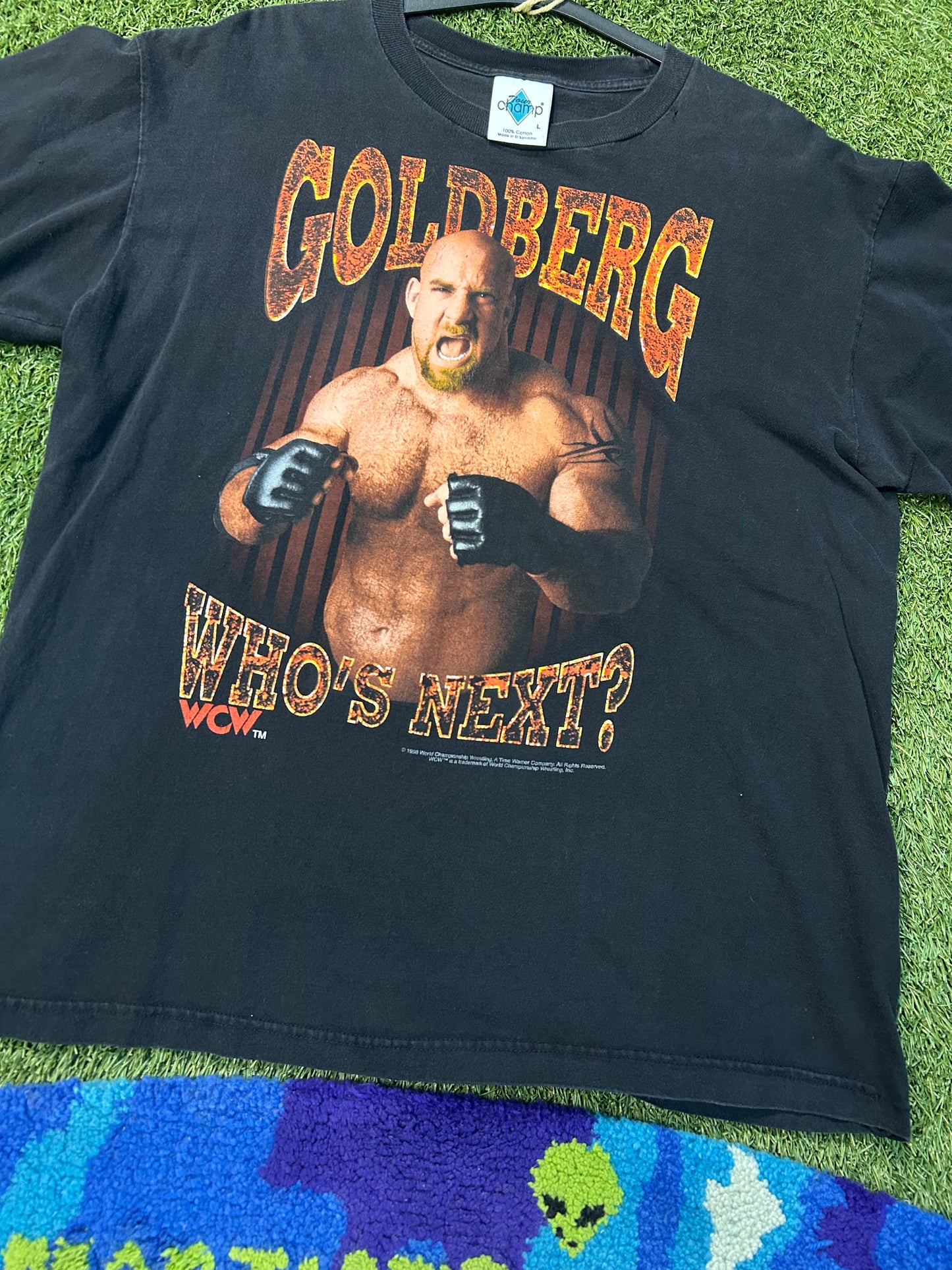 Vintage 1998 WCW Goldberg Who’s Next? Tee