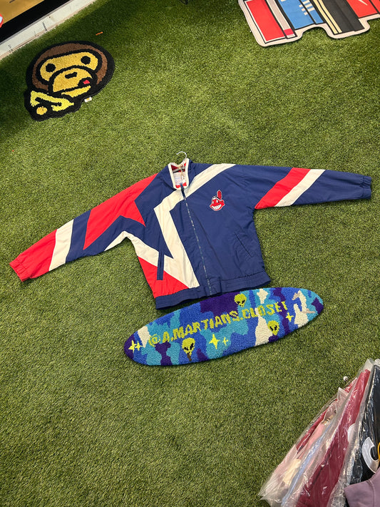 Vintage 90s MLB Cleveland Indians Starter Track Jacket