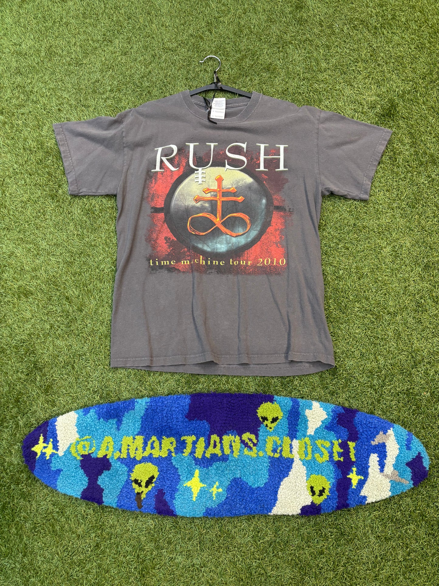 The Band Rush Time Machine Tour 2010 Graphic Tee