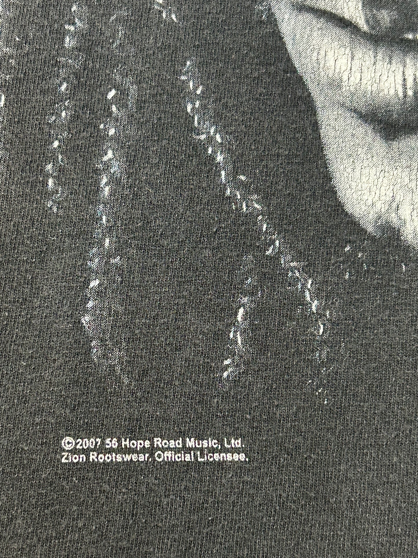 2007 Bob Marley Smoking Tee