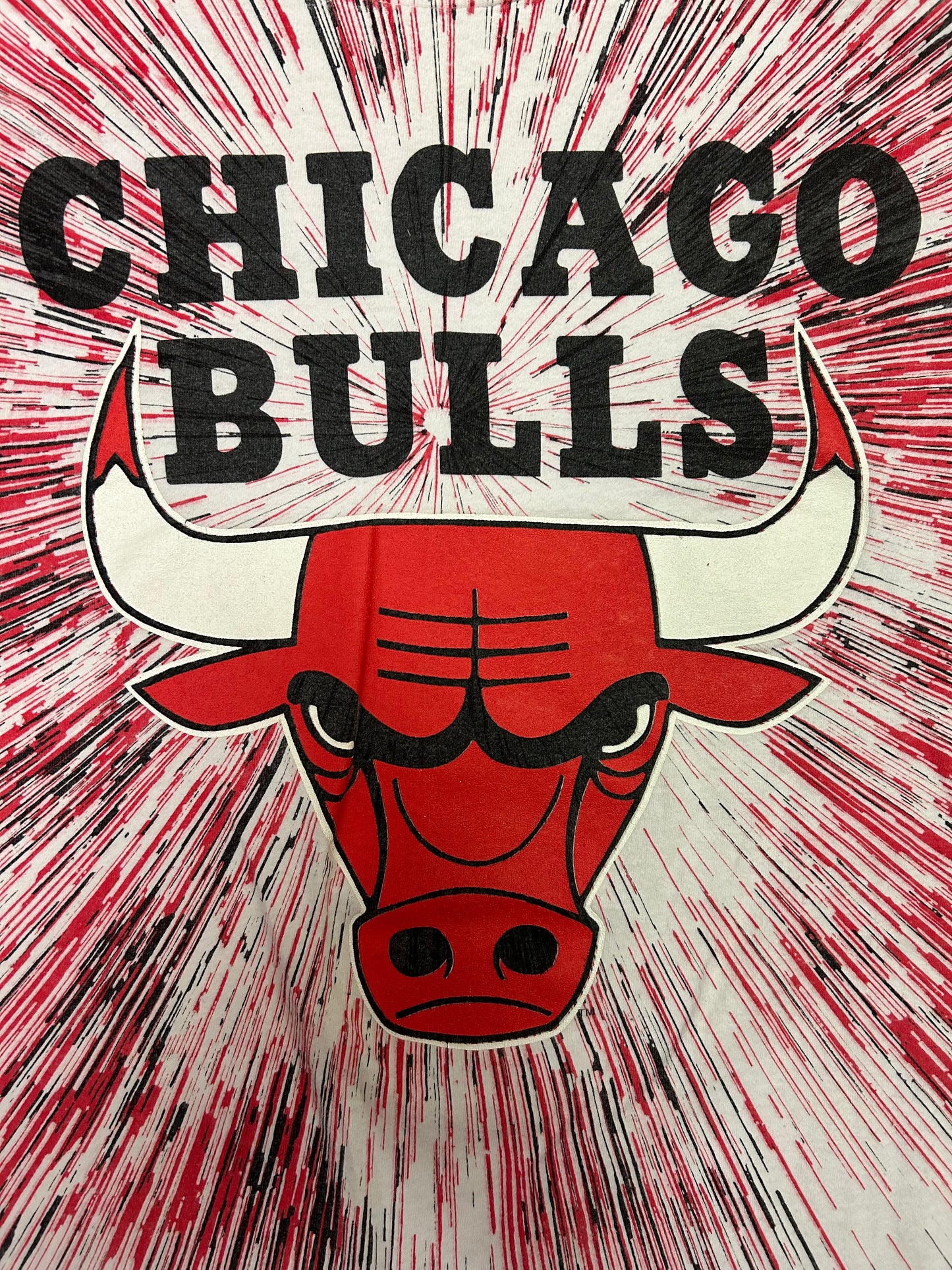 Rare Vintage 90s Chicago Bulls AOP Tee