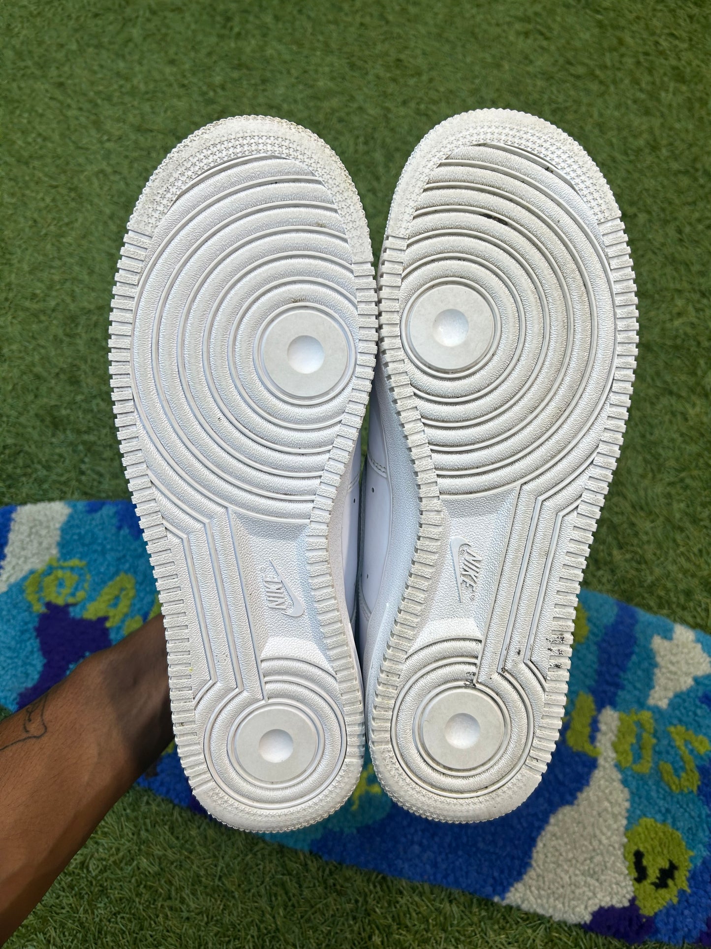 Nike Air Force 1s All White(used)