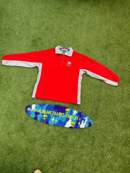 Vintage Starter Ohio State Buckeye QuarterZip W/Pockets