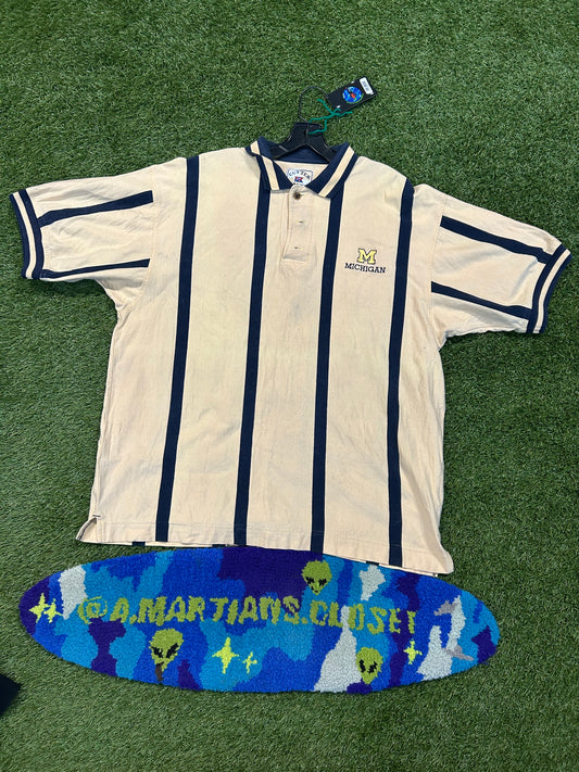 Cutter & Buck brand Michigan University Collard Shirt