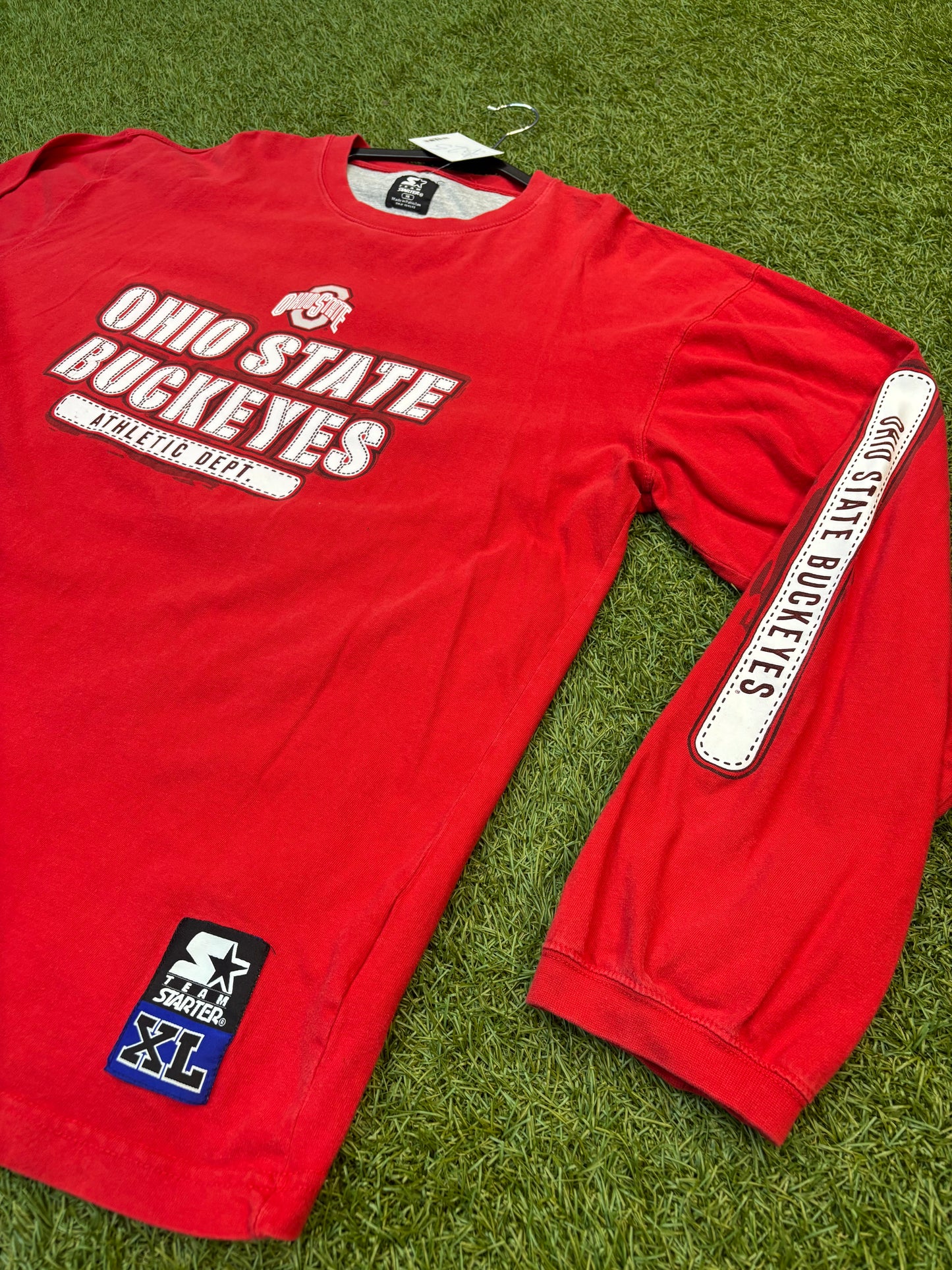 Vintage Ohio State Long Sleeve Starter Tee