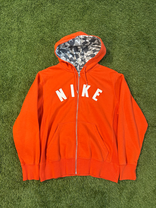 Y2K “NIKE” FULL ZIP HOODIE