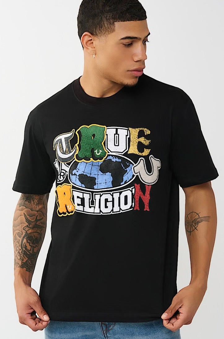 True Religion Global Patch Logo Tee