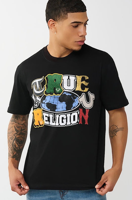 True Religion Global Patch Logo Tee