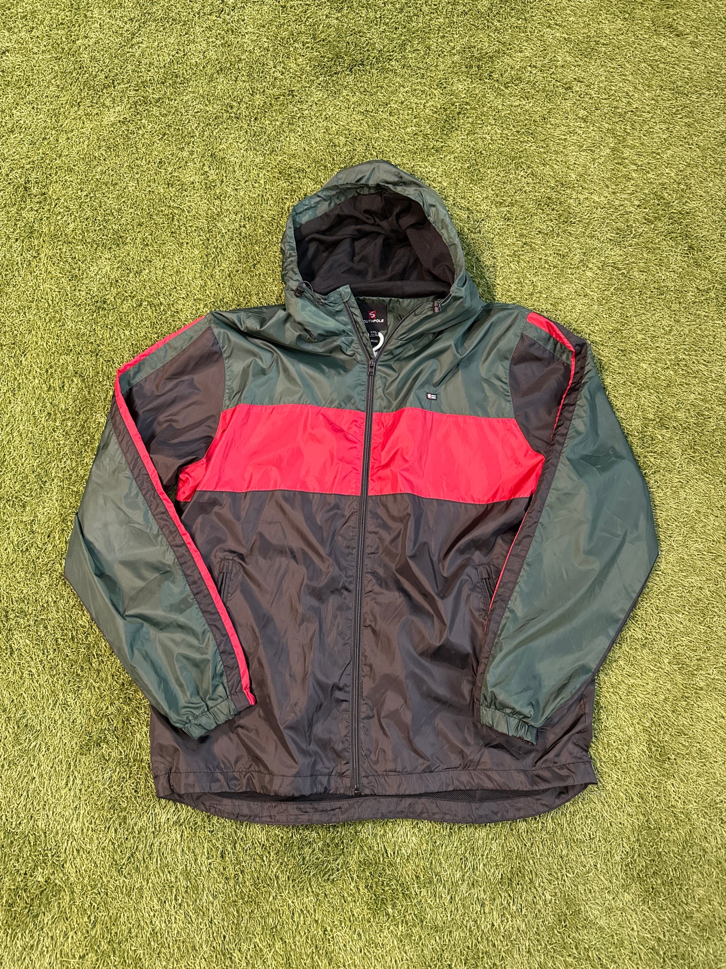 Y2K “SOUTHPOLE” FULL ZIP HOODIE