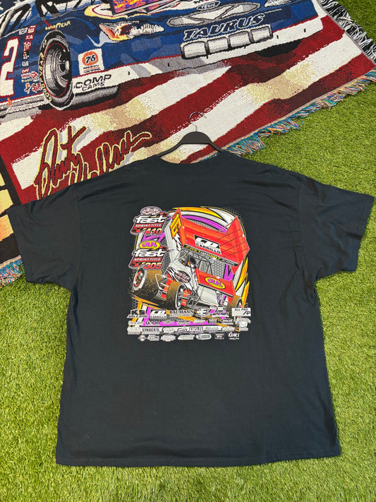 2016 Kistler Racing Products Sprint car T-Shirt Size 3XL Gildan ultra cotton tag