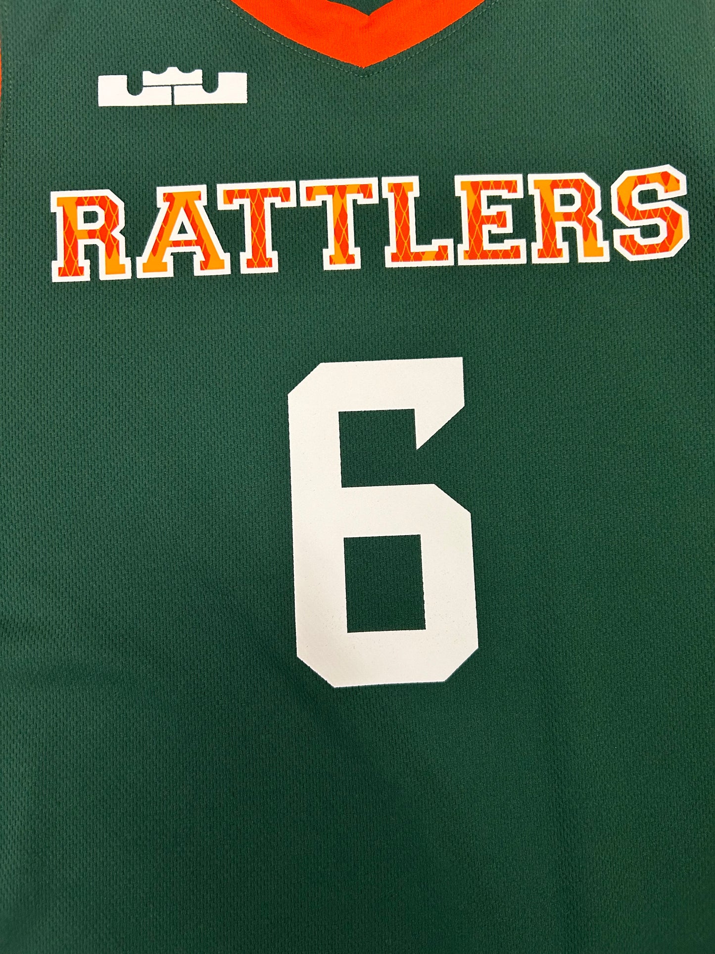 Lebron James Rattlers #6 Jersey