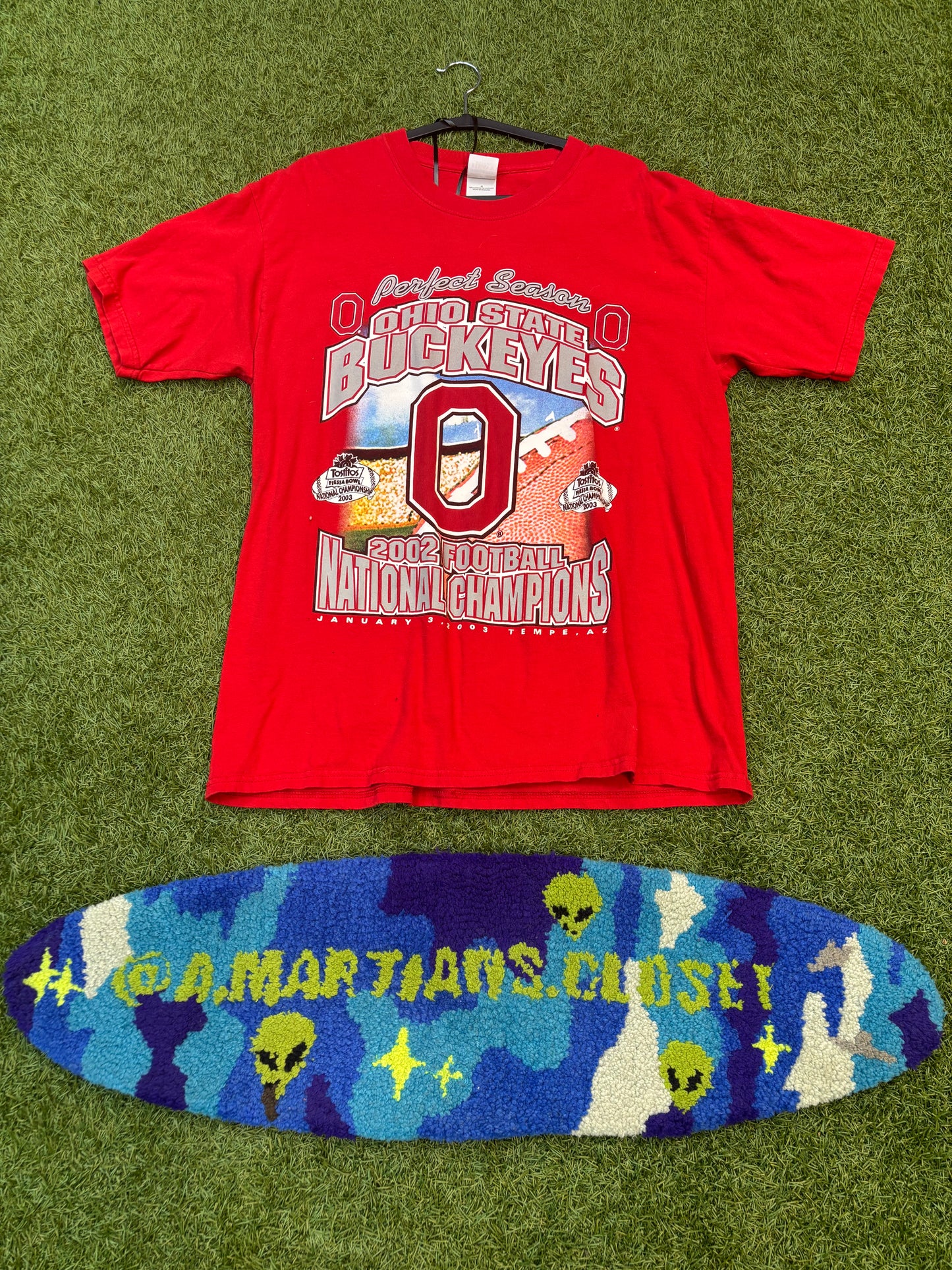 Y2K The Ohio State 2003 Perfect Season National Champions Graphic Tee