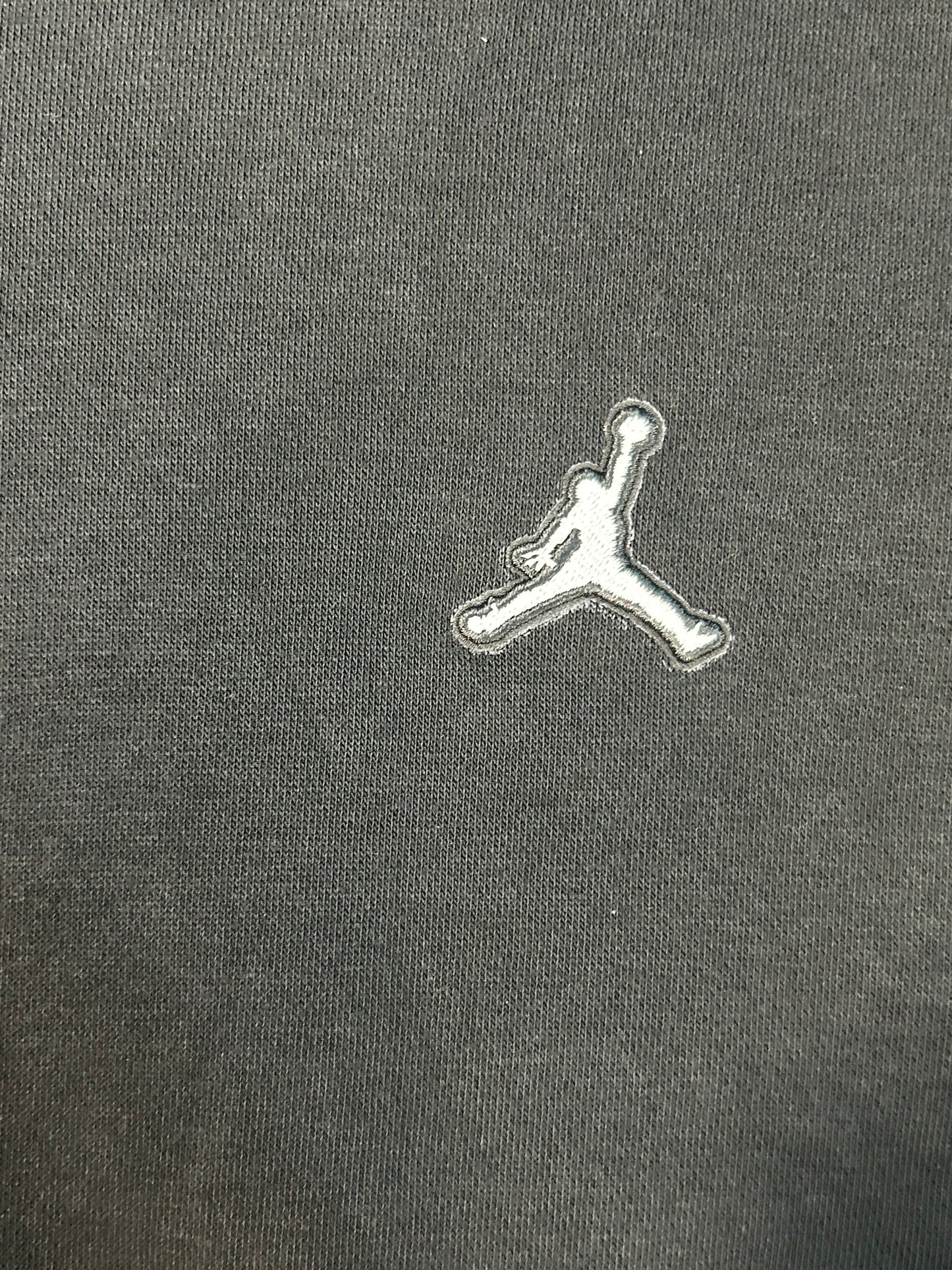 Y2K All Black Jordan Jumpman Logo Hoodie