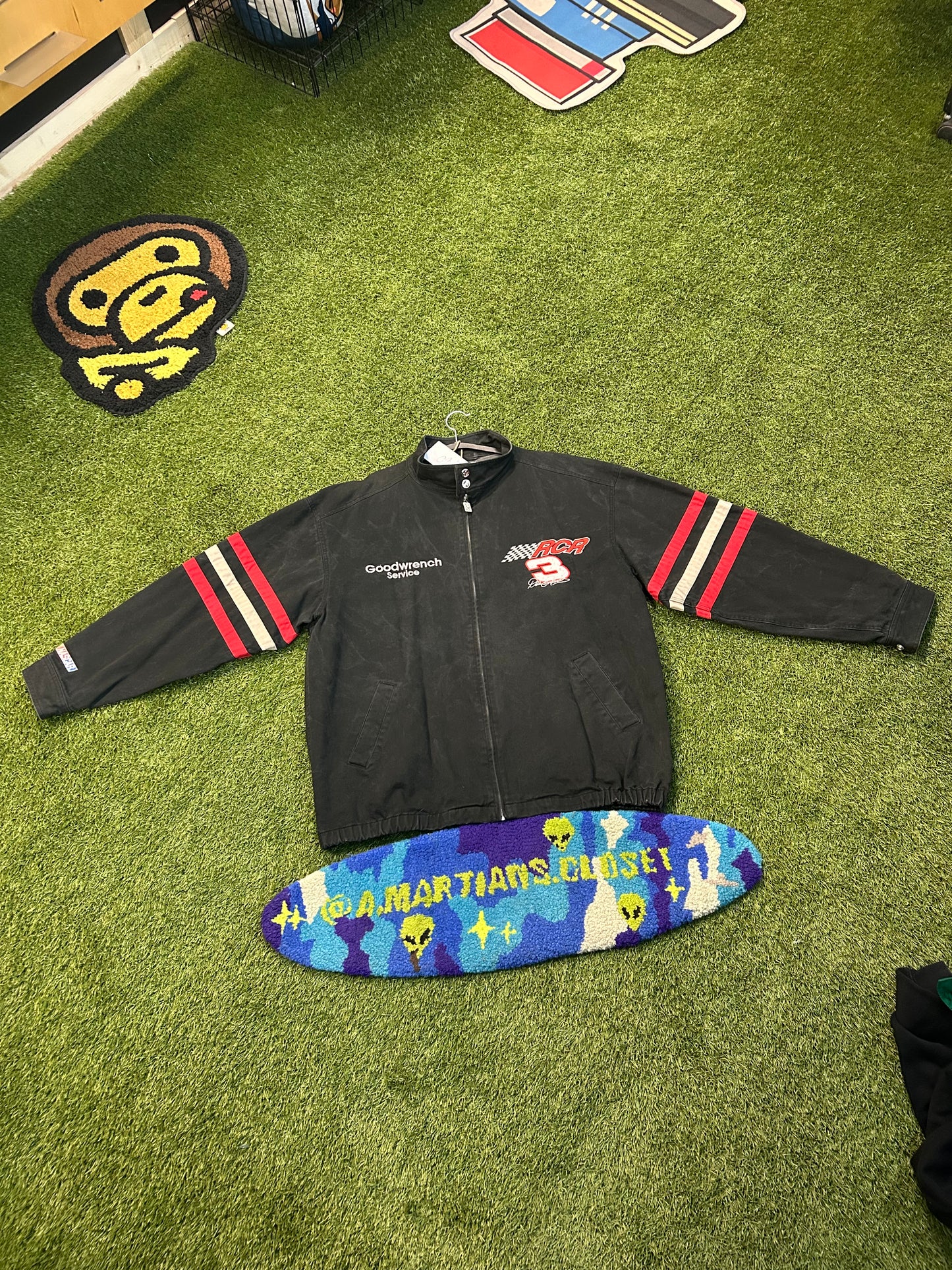 Vintage Dale Earnhardt #3 Goodwrench Service Small Logo NASCAR Jacket