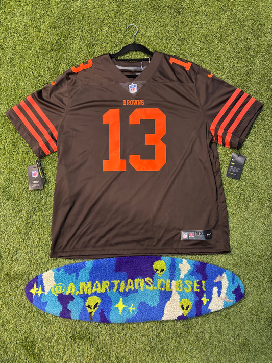 Odell Beckham #13 Cleveland Browns New with Tags NFL On Field Apparel Size 3XL