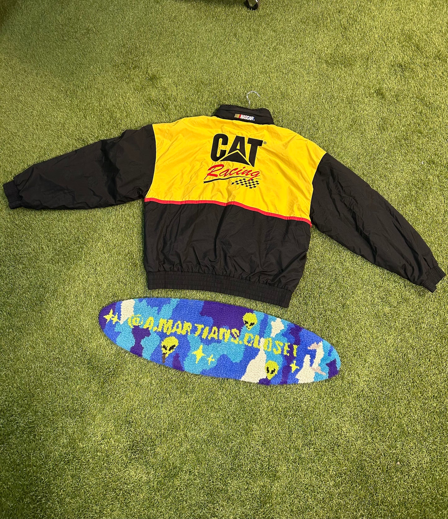 Vintage Ward Burton Caterpillar NASCAR #22 Jacket