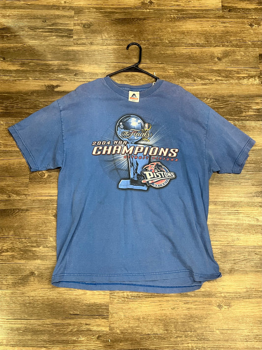 Vintage Detroit Pistons 04’ Championship Tee