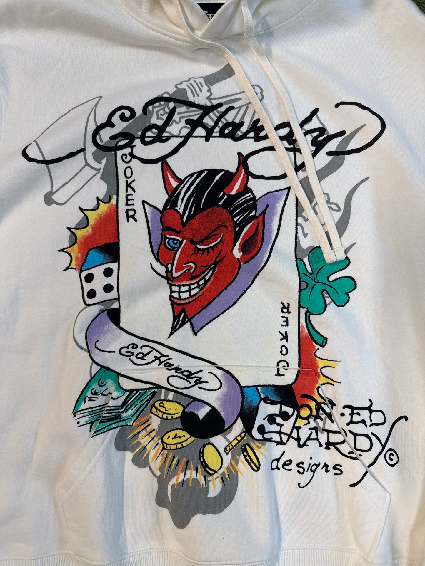 MODERN “ED HARDY” Y2K HOODIE