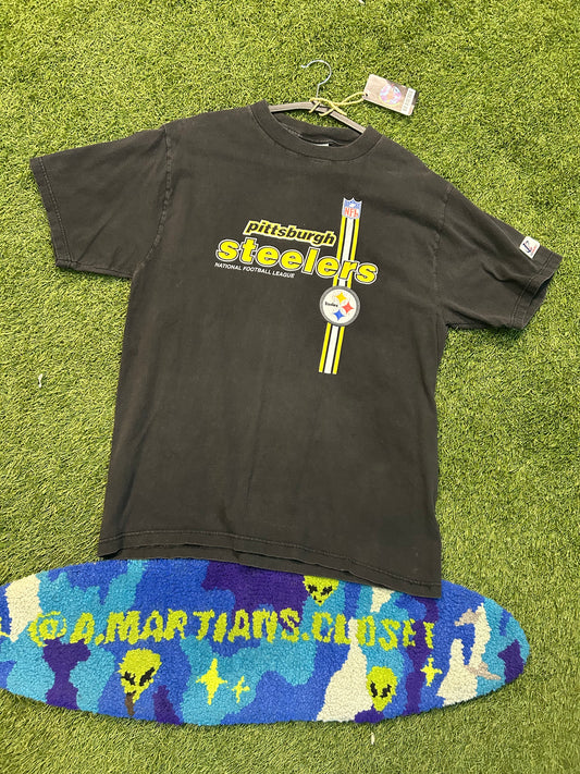 Vintage Logo Athletics Pittsburgh Steelers NFL Tee
