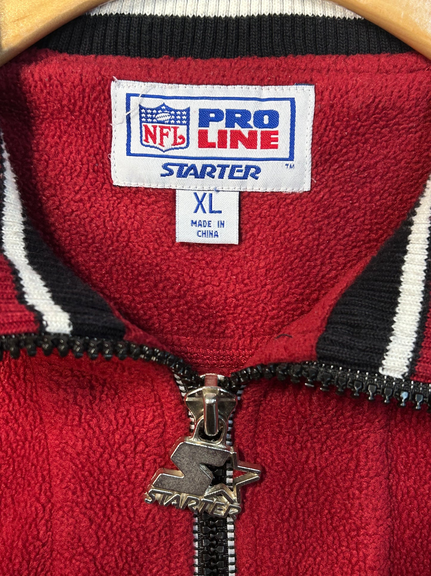 Vintage Starter NFL San Francisco Forty Niners Fleece Pullover