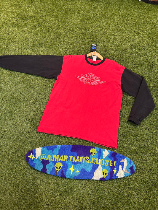 Y2K Air Jordan Flight Logo L/S Tee