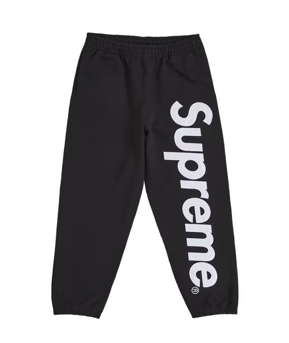 Supreme Satin Appliqué Sweat Pants