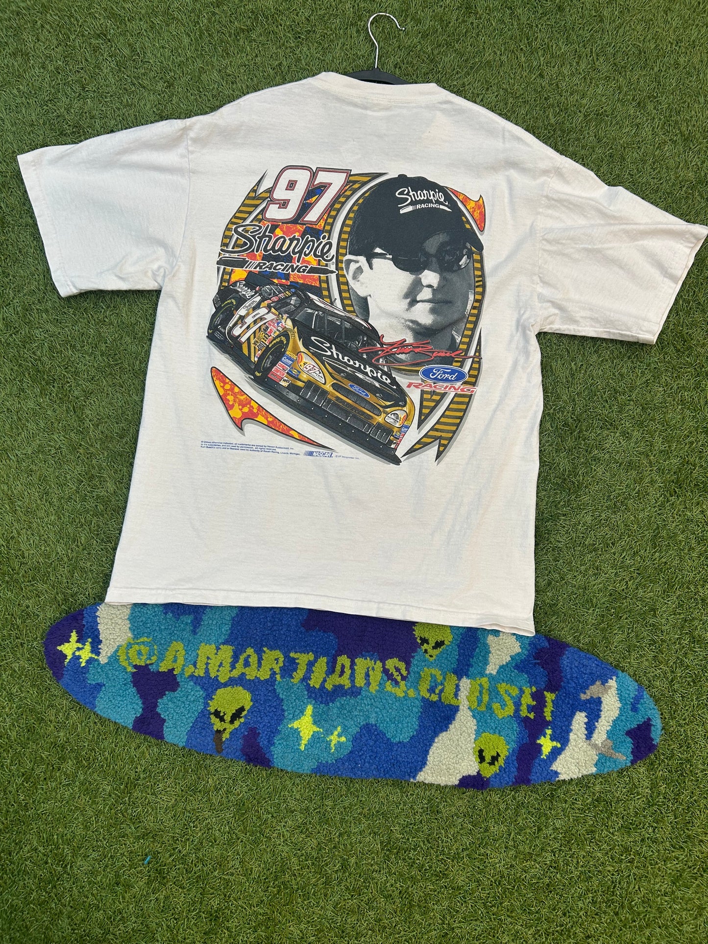 Vintage Kurt Bush #97 Sharpie NASCAR Tee