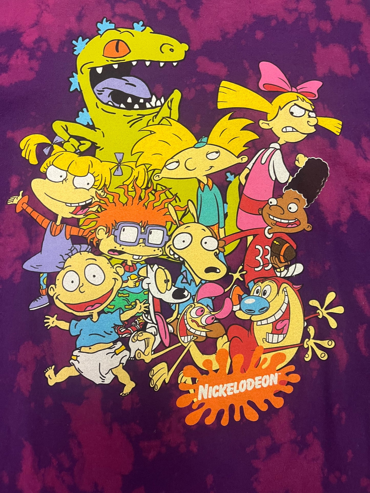 Retro Style Nickelodeon Characters L/S Tee