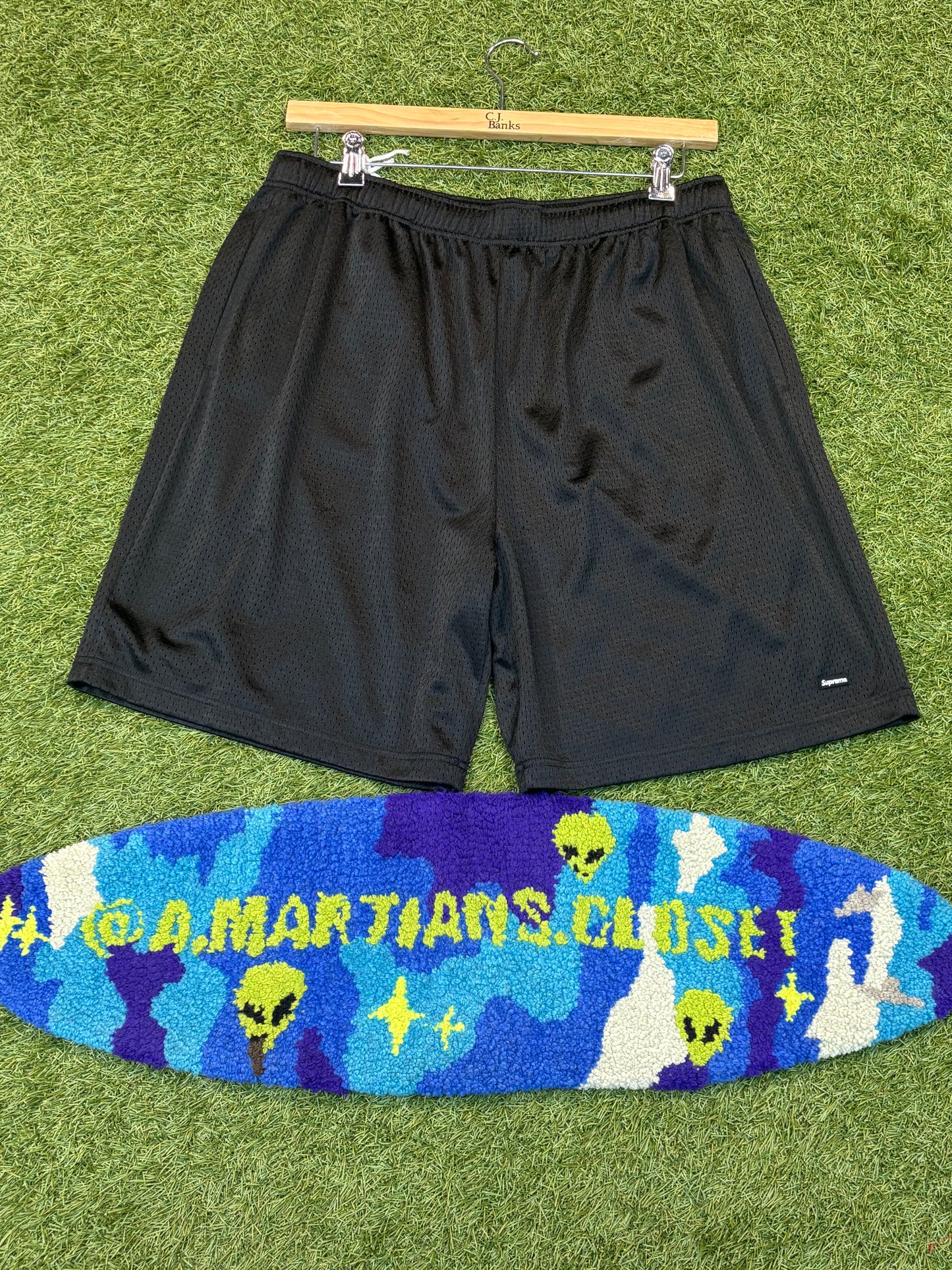 Supreme Small Box Logo Mesh Shorts
