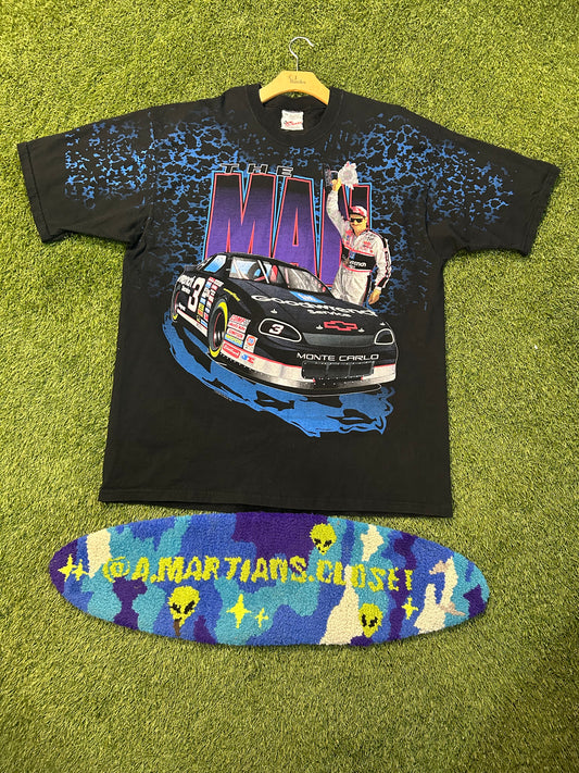Rare Vintage 90s Dale Earnhardt #3 The Man AOP Tee