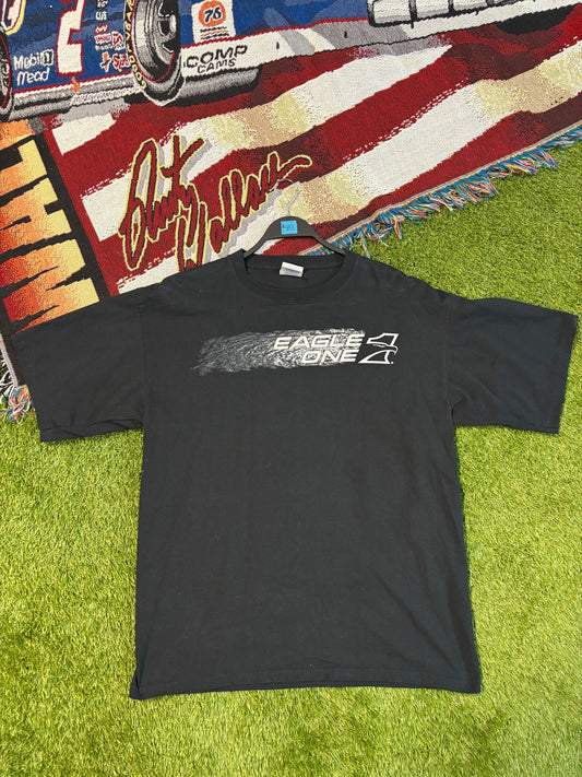 Mark Martin Eagle One Roush Racing NASCAR T-Shirt Size XL Santee Gold Tag