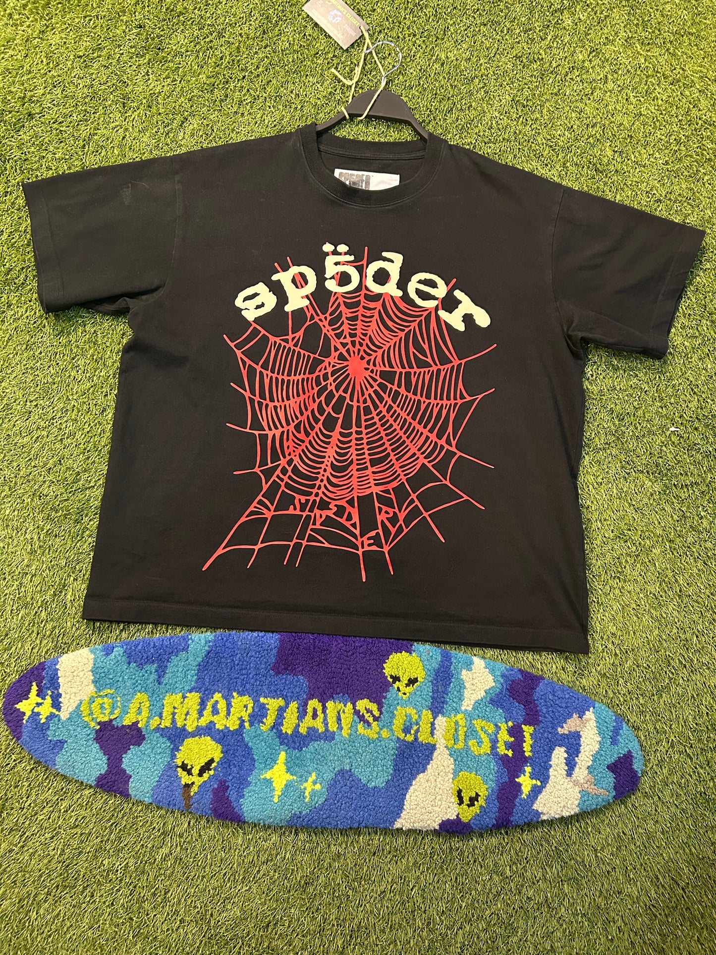 Sp5der Web Cropped Tee