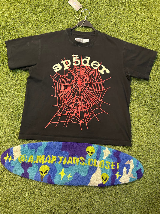 Sp5der Web Cropped Tee