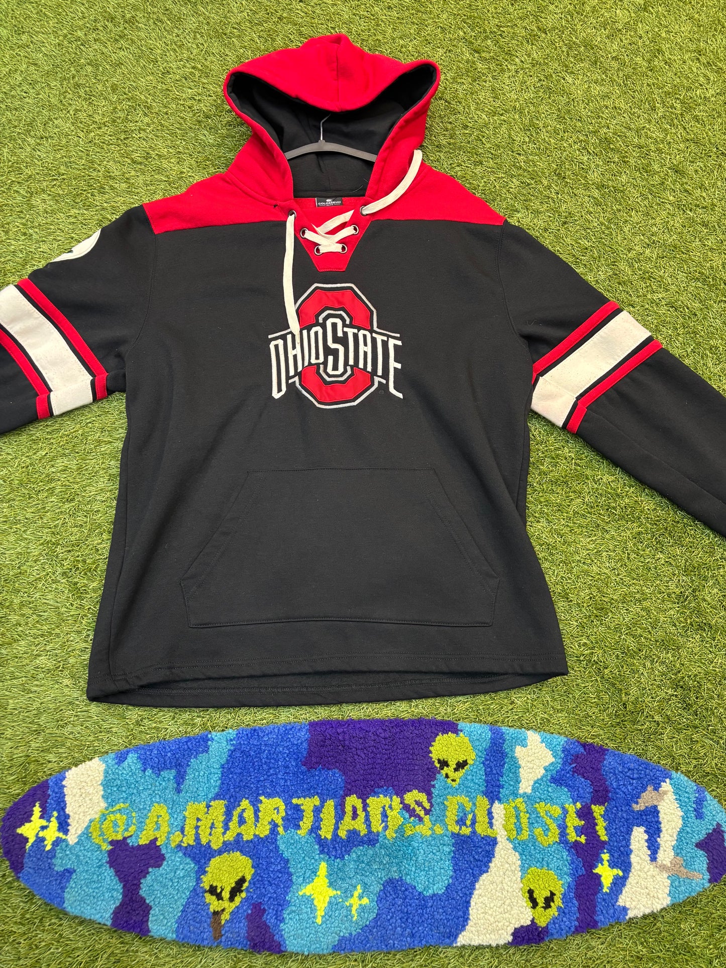 Red Ohio State Buckeyes 2.0 Lace-Up Pullover Hoodie