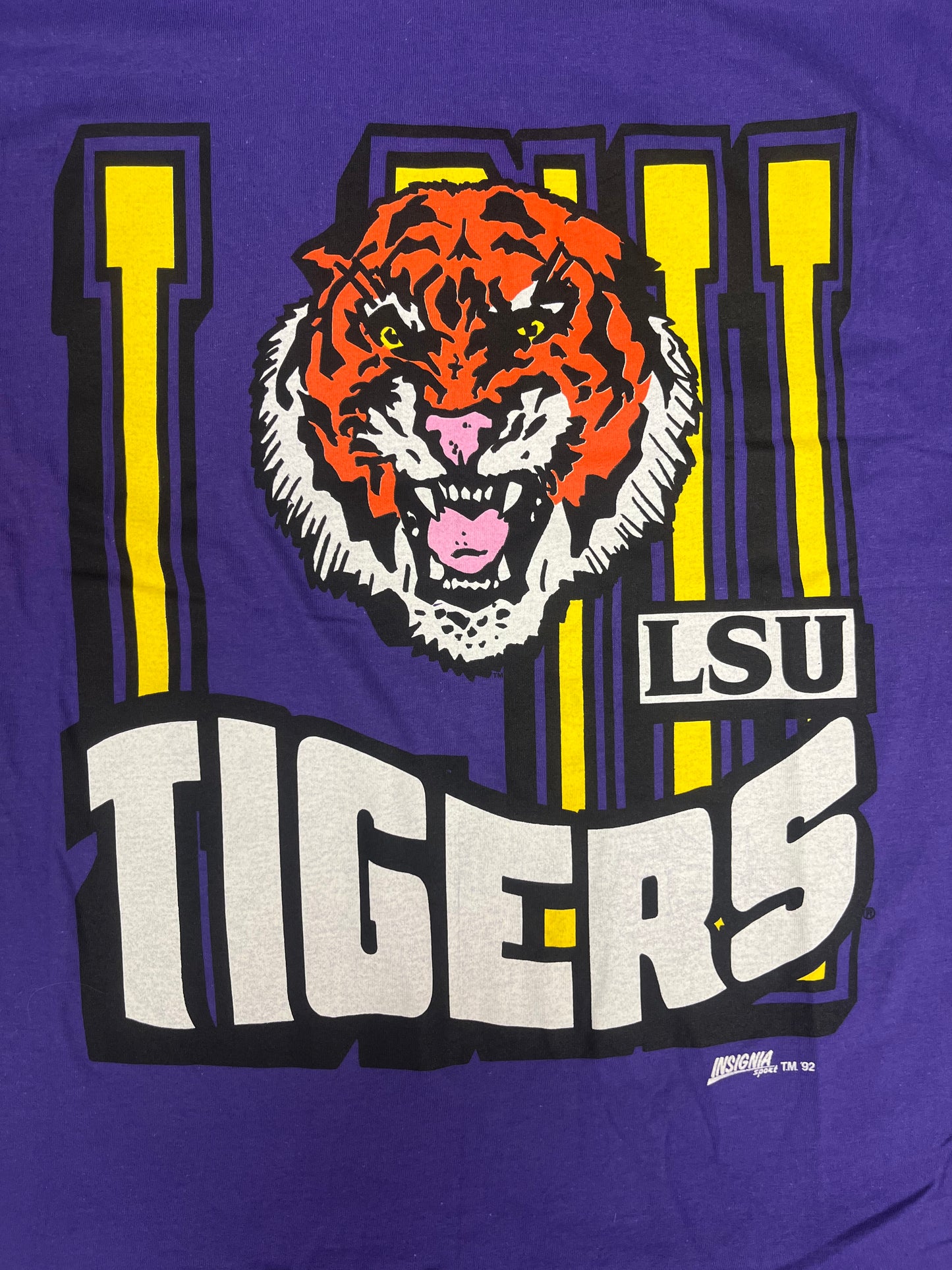 Vintage 1992 LSU Tigers Tee