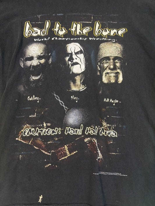 Vintage WCW Bad to the Bone Tee